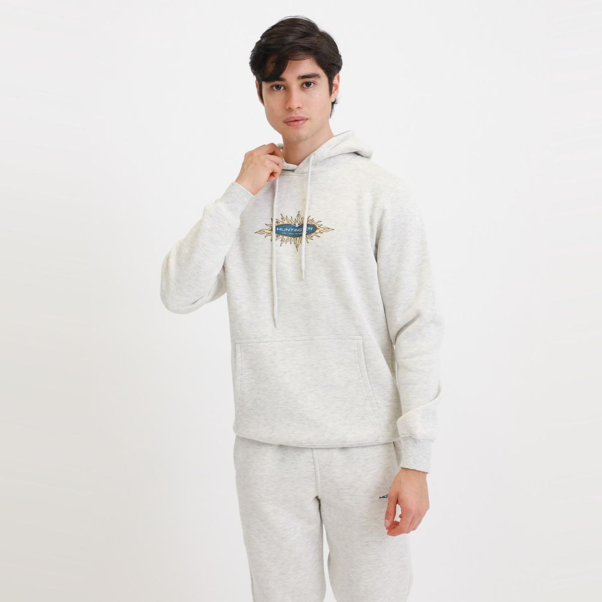 HUNTINGTON - Polera Algodón Casual Hombre Huntington