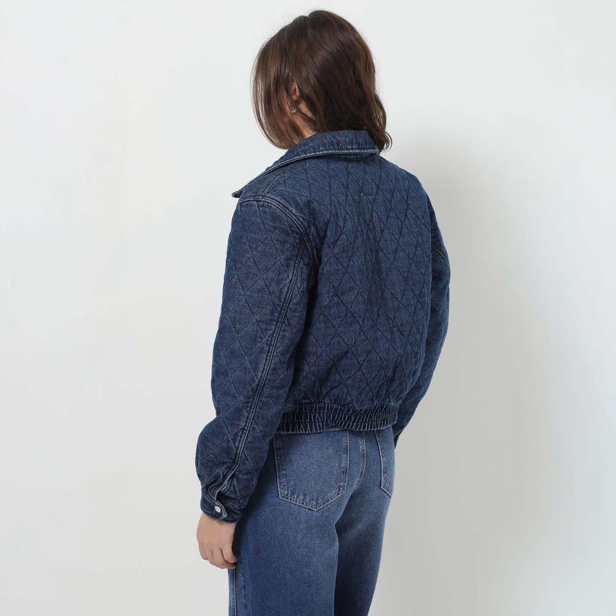 DENIMLAB - Casaca Denim 100% Algodón Mujer Denimlab