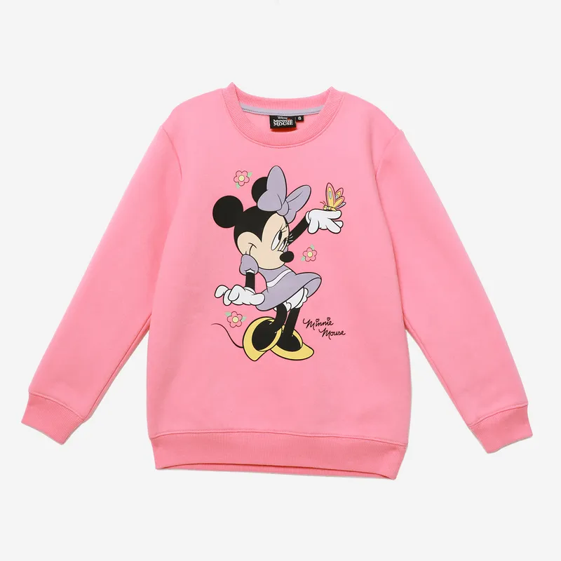 MINNIE - Polerón Niña Algodón Minnie