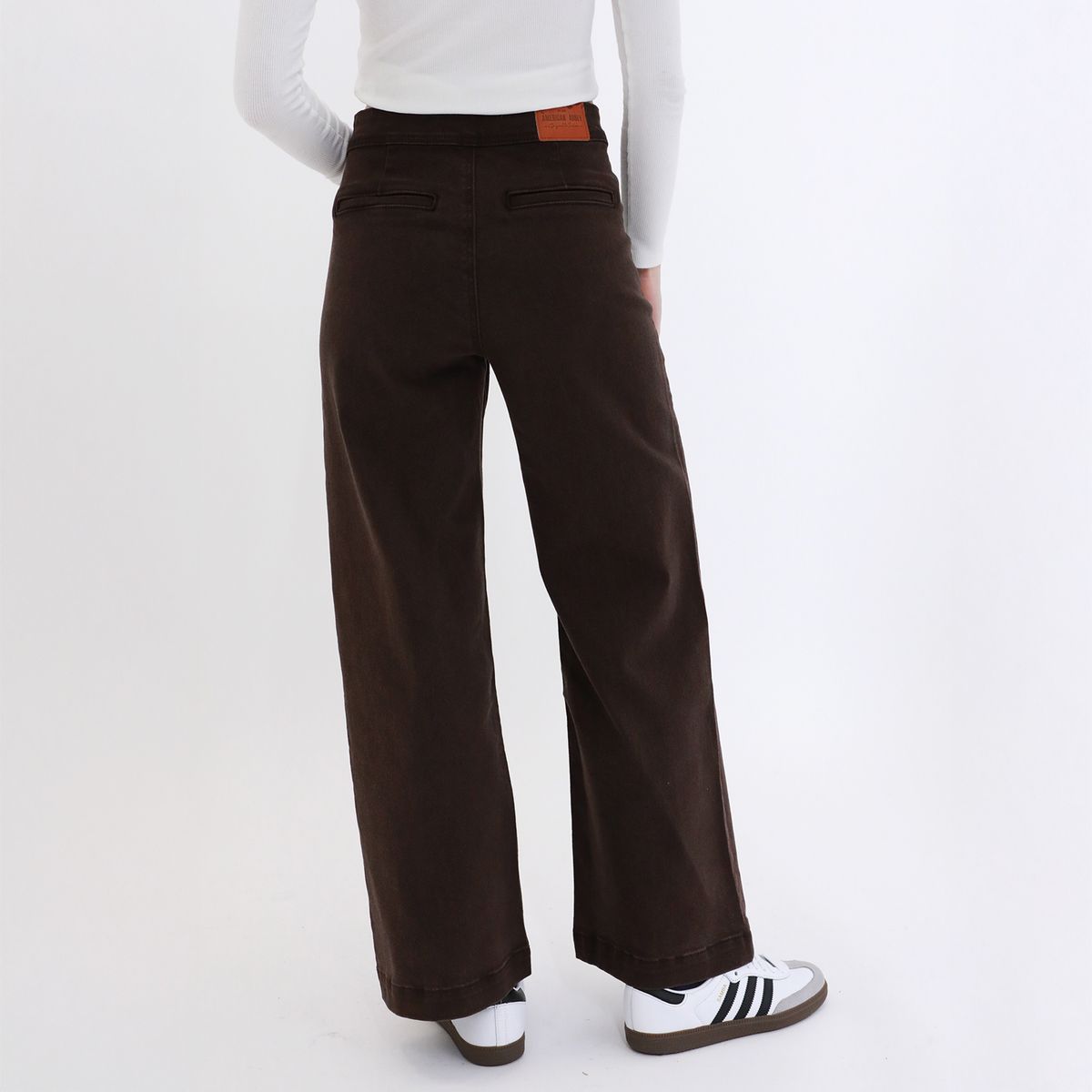 AMERICAN ABBEY - Jean Wide Leg Mujer American Abbey