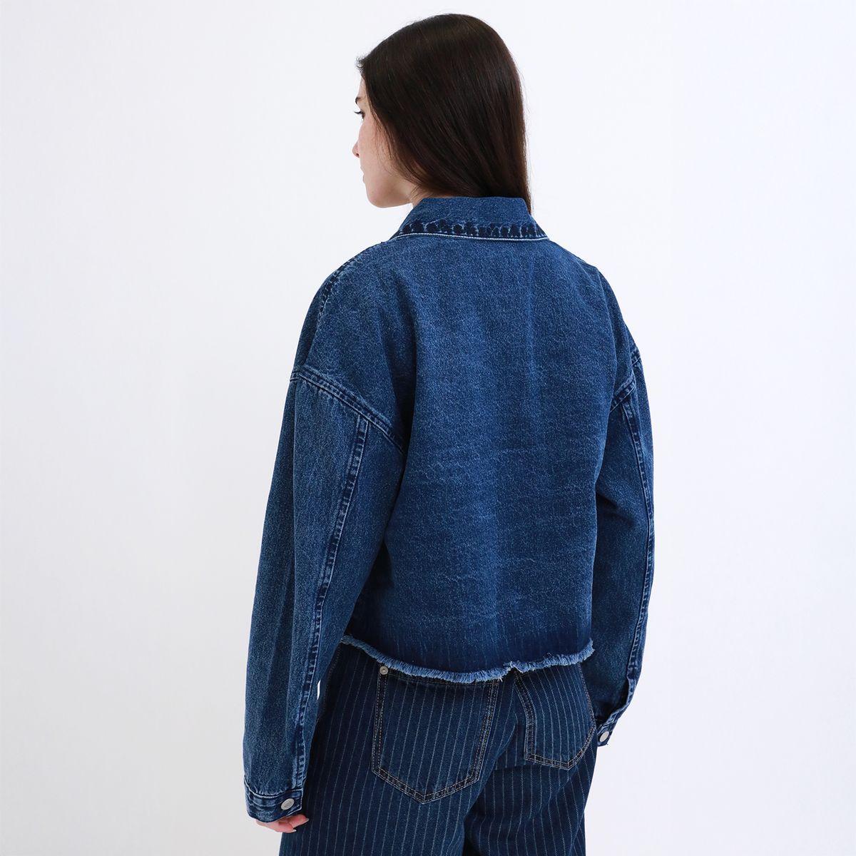 AMERICAN ABBEY - Casaca de Jean Mujer American Abbey