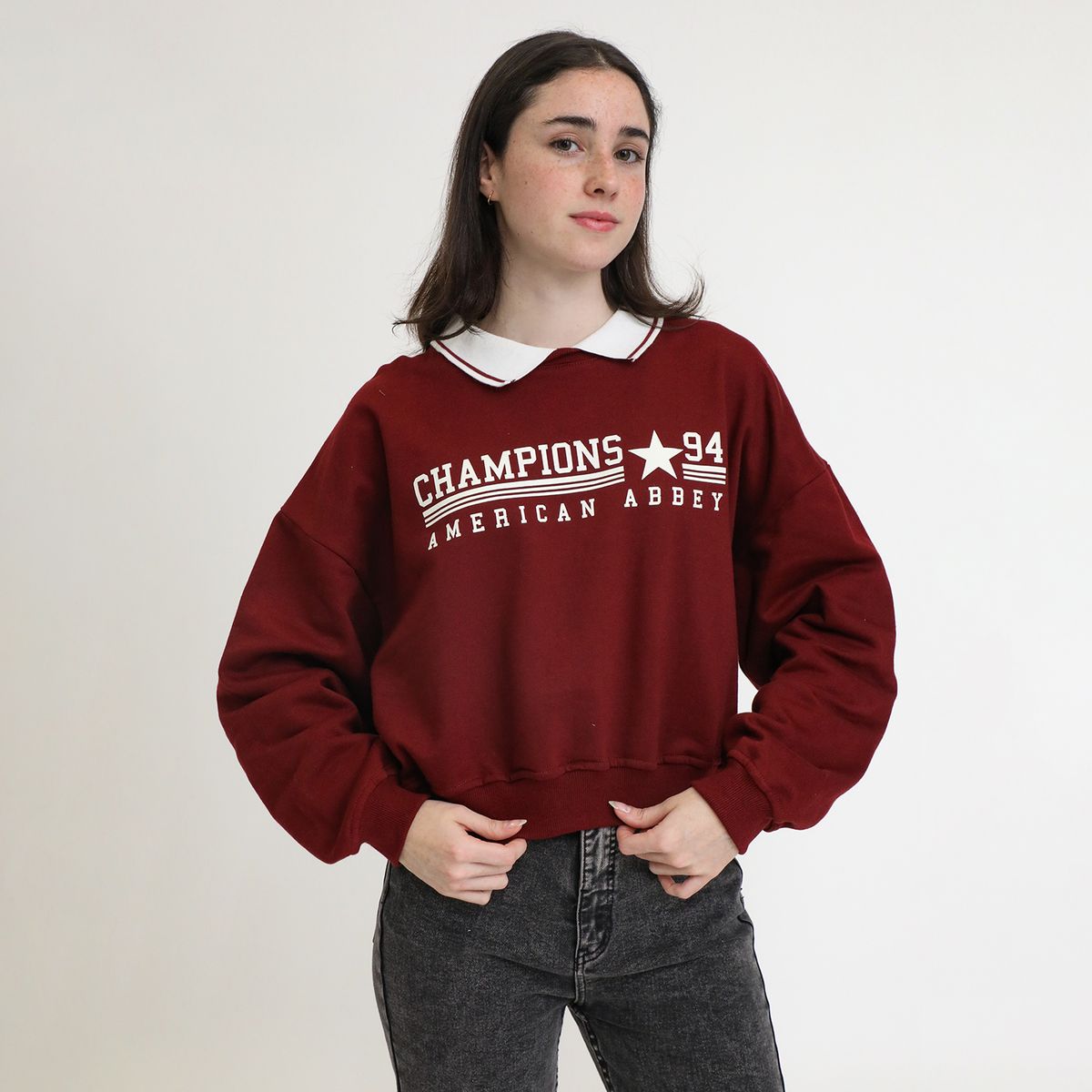 AMERICAN ABBEY - Polera Casual Mujer American Abbey