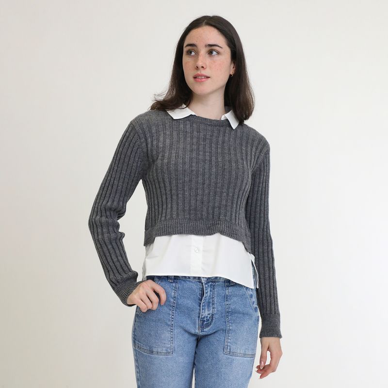 AMERICAN ABBEY - Chompa Casual Mujer American Abbey