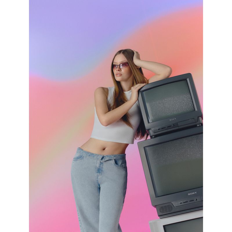 DOO AUSTRALIA - Jean Wide Leg Low Rise Mujer