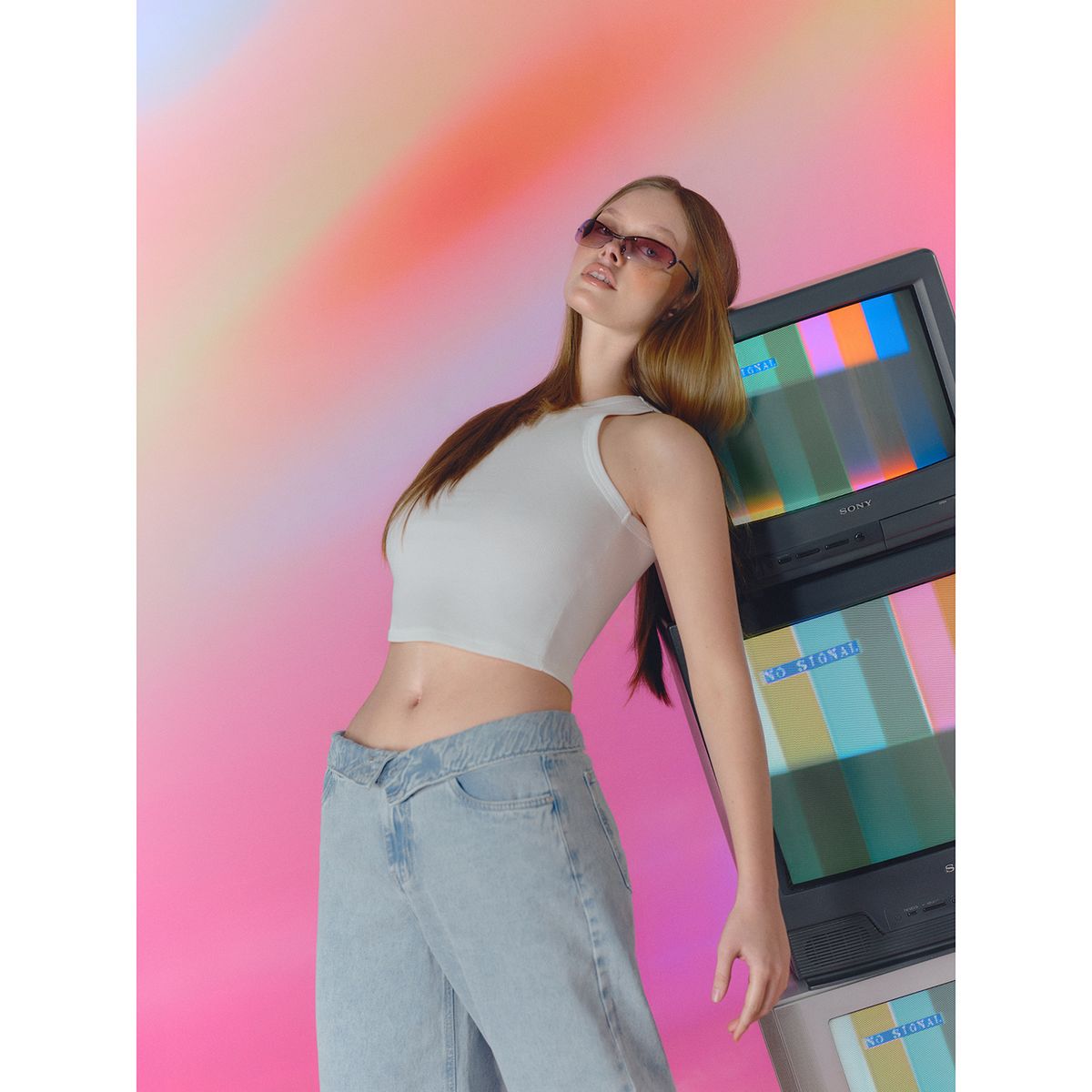 DOO AUSTRALIA - Jean Wide Leg Low Rise Mujer