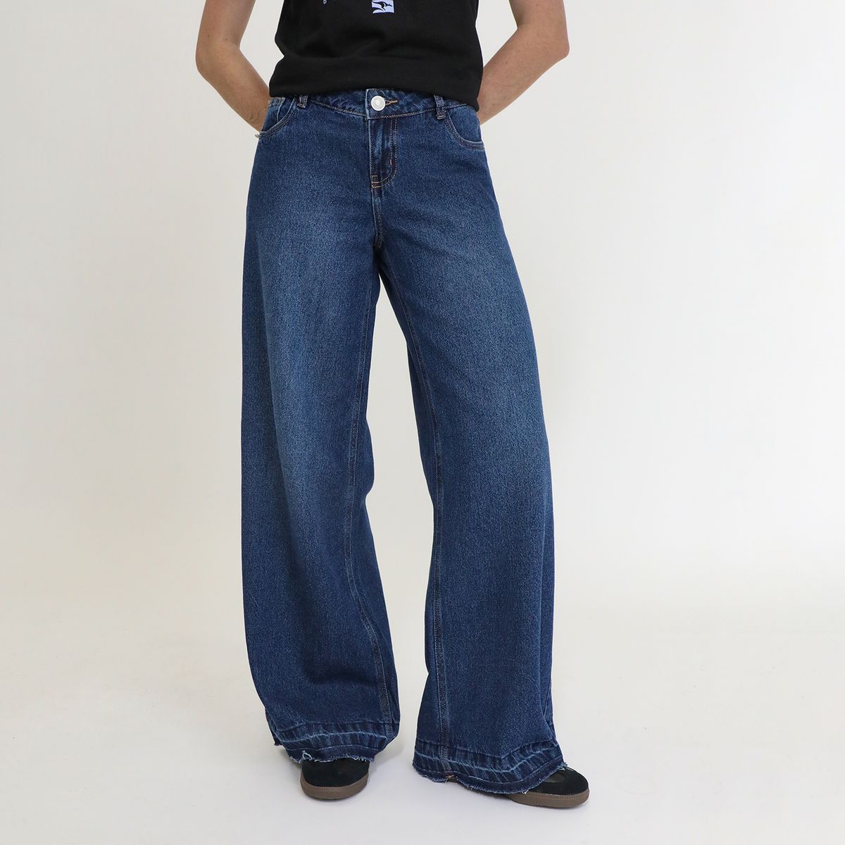 DOO AUSTRALIA - Jean Wide Leg Low Rise Mujer