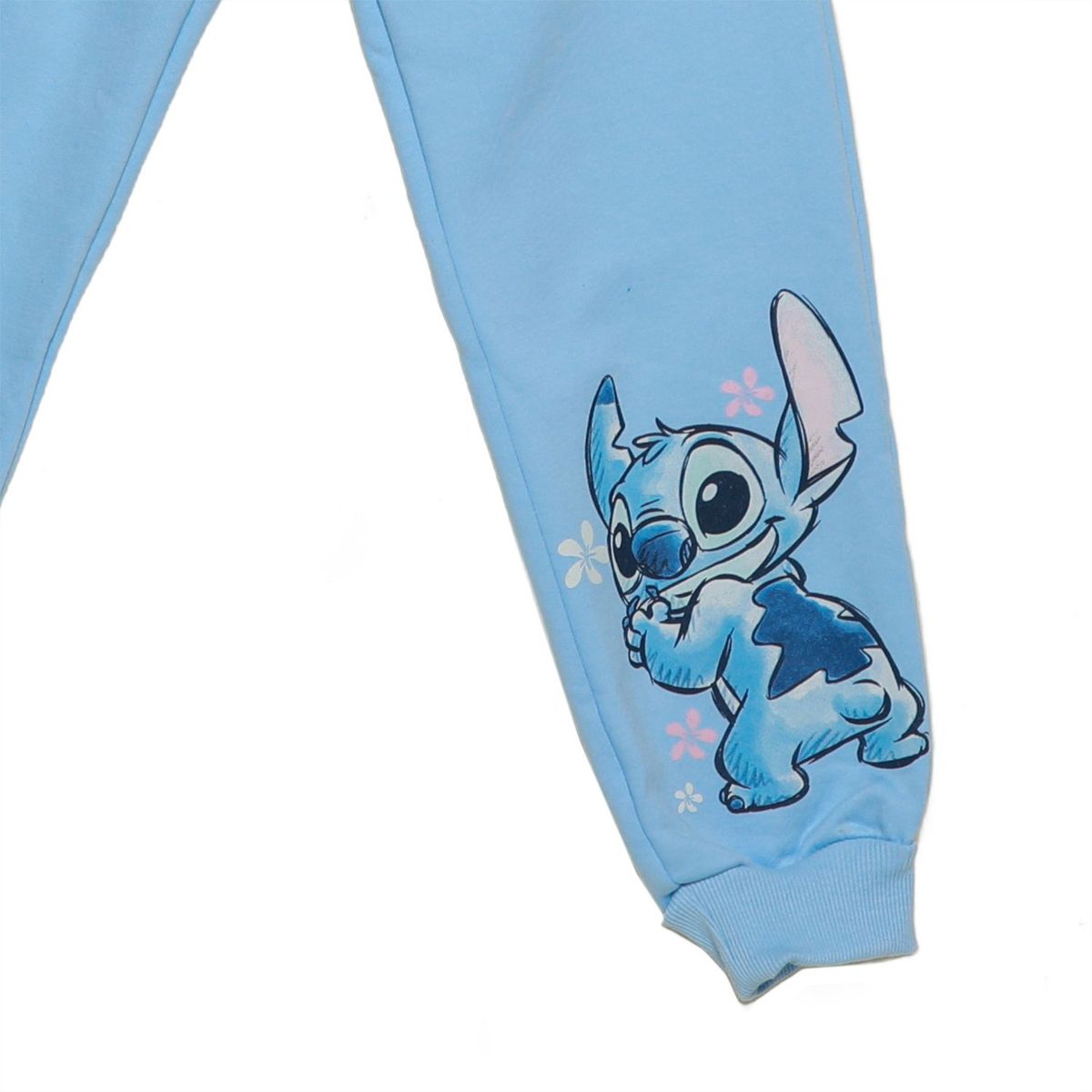 DISNEY - Pantalón Jogger Niña Algodón Stitch