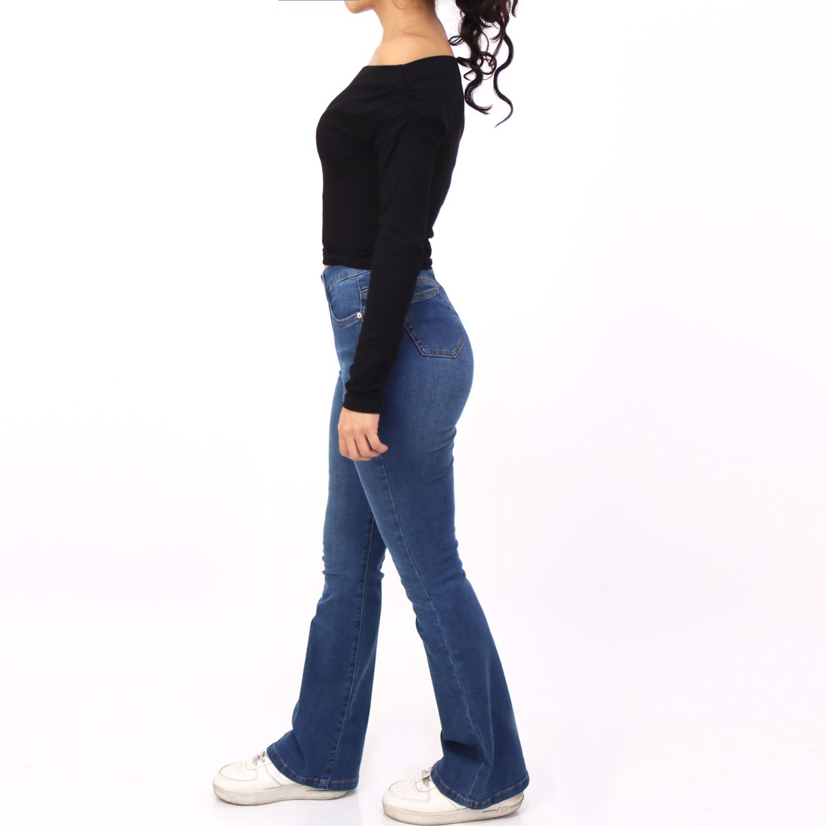 KAYRA POBLET - Jean Skinny Tiro Alto Mujer Kayra Poblet.