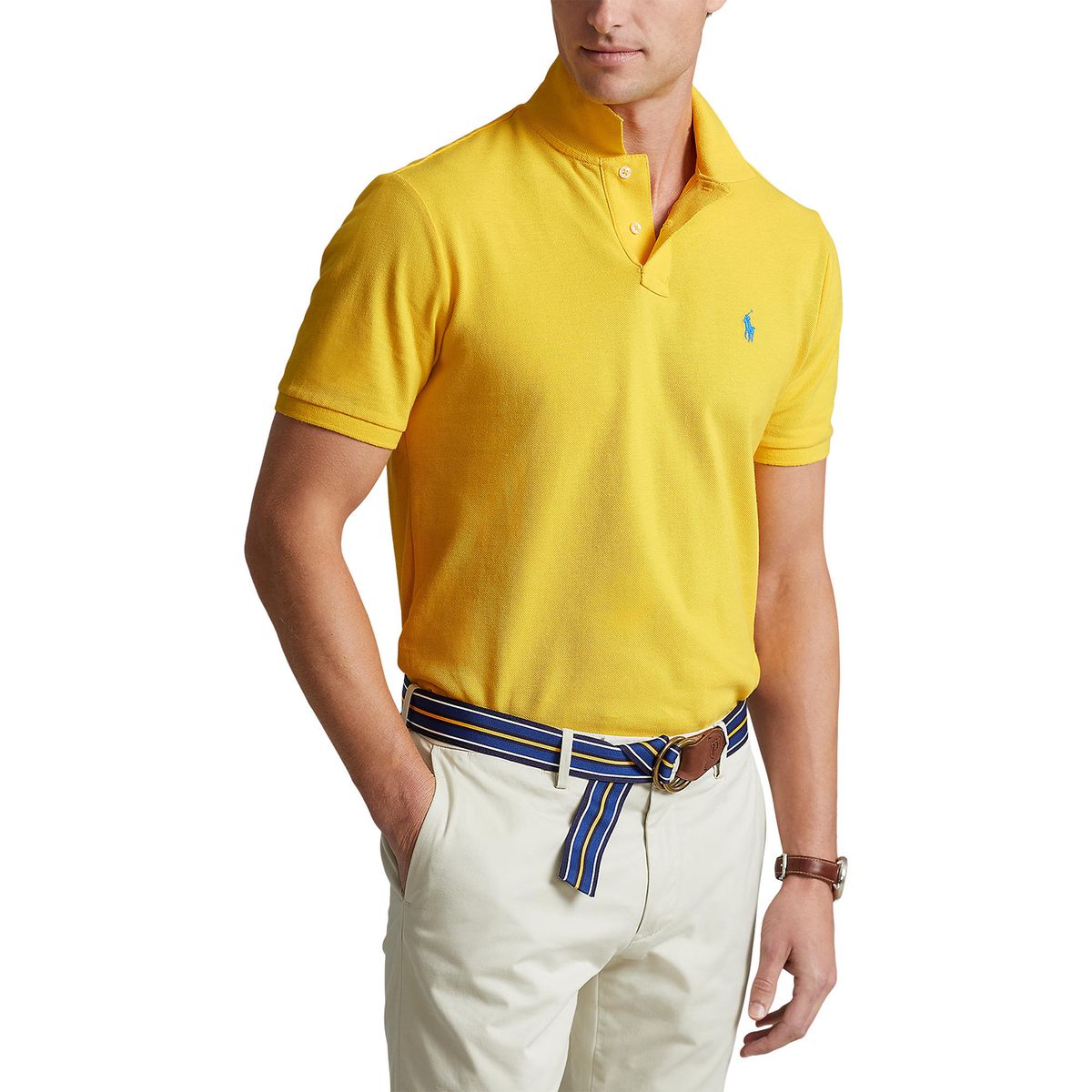 POLO RALPH LAUREN - Polo Manga Corta Slim Fit Hombre Polo Ralph Lauren