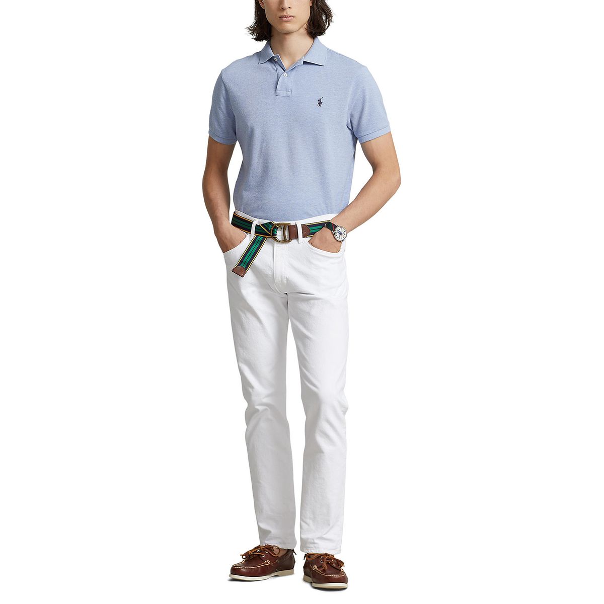 POLO RALPH LAUREN - Polo Manga Corta Slim Fit Hombre Polo Ralph Lauren