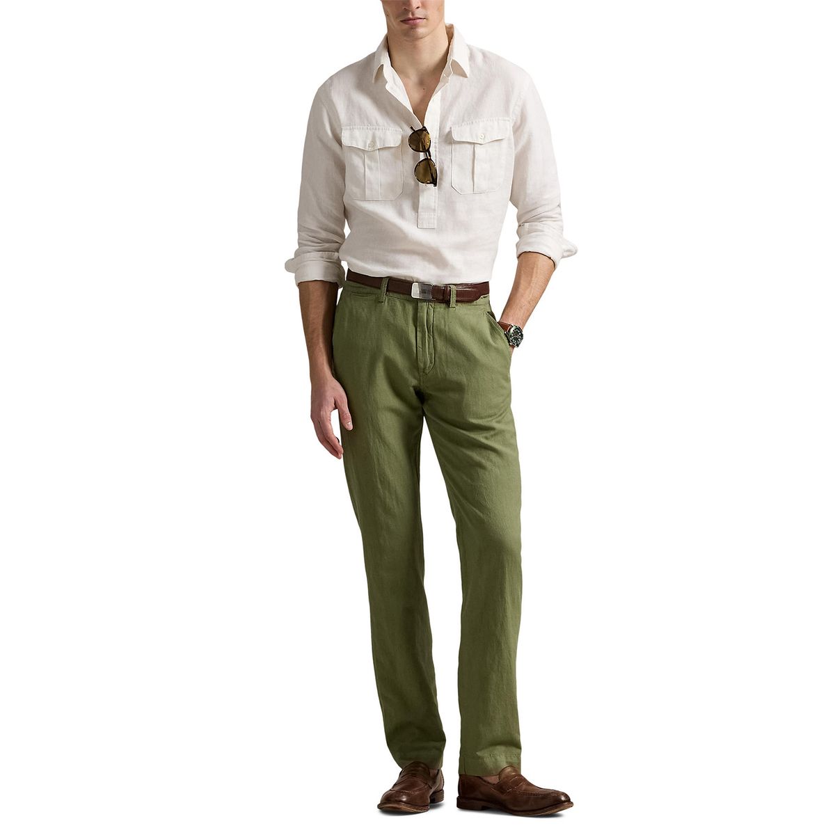 POLO RALPH LAUREN - Pantalón Casual Recto Fit Hombre Polo Ralph Lauren