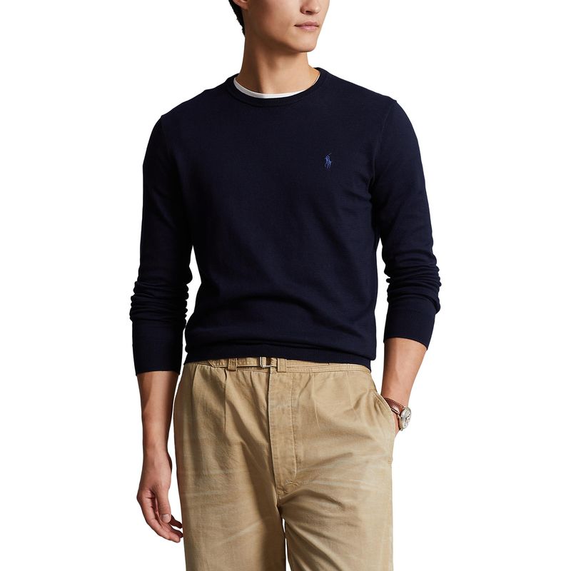 POLO RALPH LAUREN - Chompa 100% Algodón Casual Hombre Polo Ralph Lauren