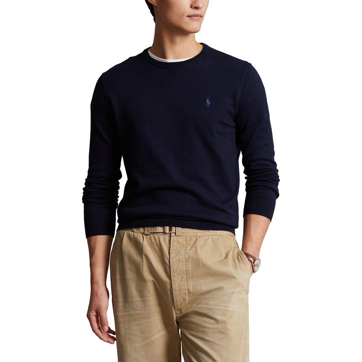 POLO RALPH LAUREN - Chompa 100% Algodón Casual Hombre Polo Ralph Lauren