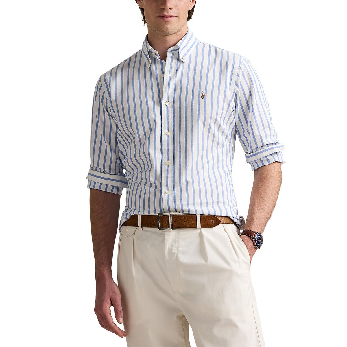 POLO RALPH LAUREN - Camisa 100% Algodón Casual Hombre Polo Ralph Lauren