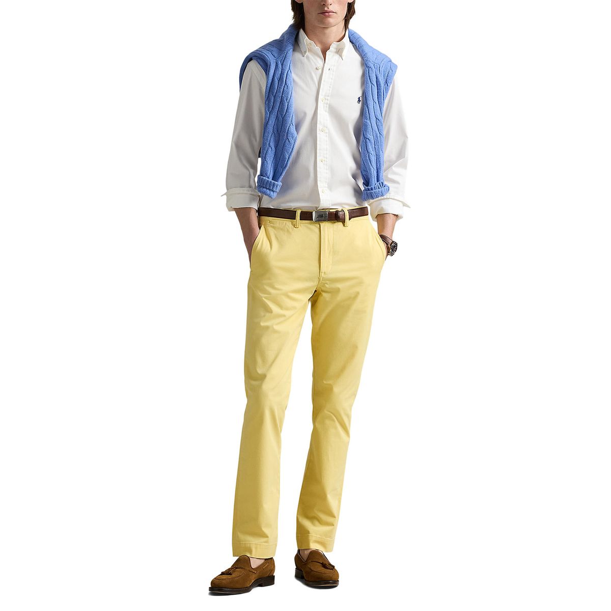 POLO RALPH LAUREN - Camisa 100% Algodón Casual Hombre Polo Ralph Lauren