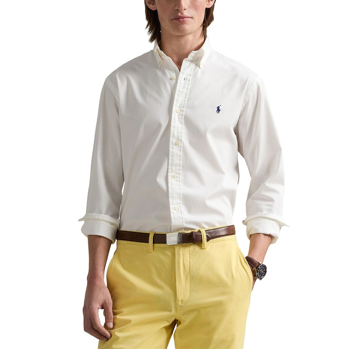 POLO RALPH LAUREN - Camisa 100% Algodón Casual Hombre Polo Ralph Lauren