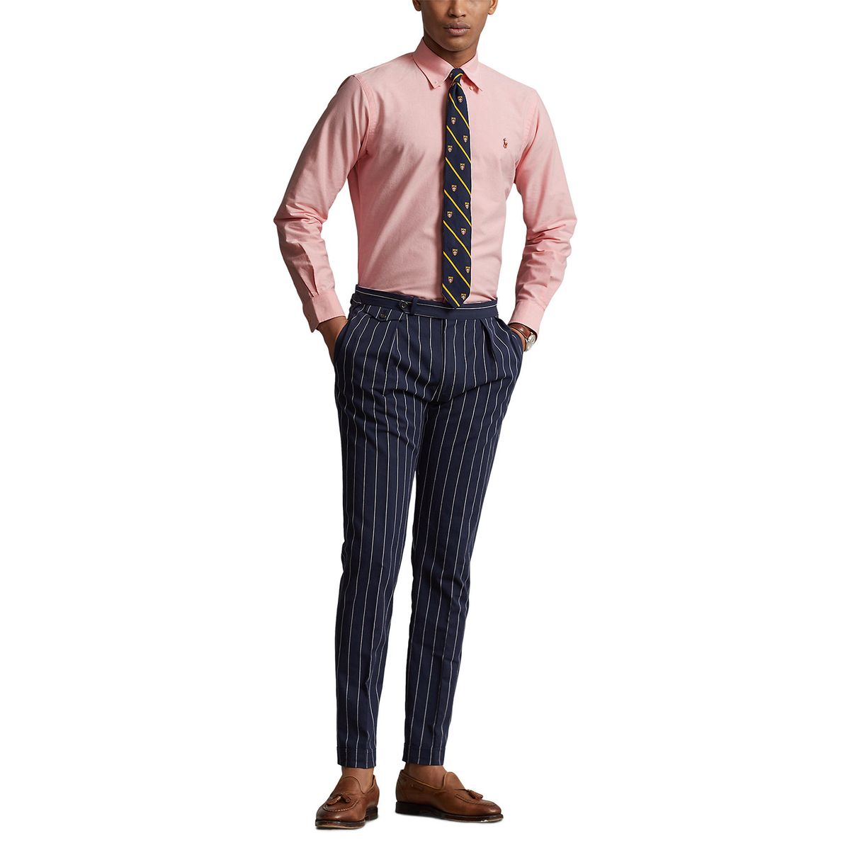 POLO RALPH LAUREN - Camisa 100% Algodón Slim Fit Hombre Polo Ralph Lauren