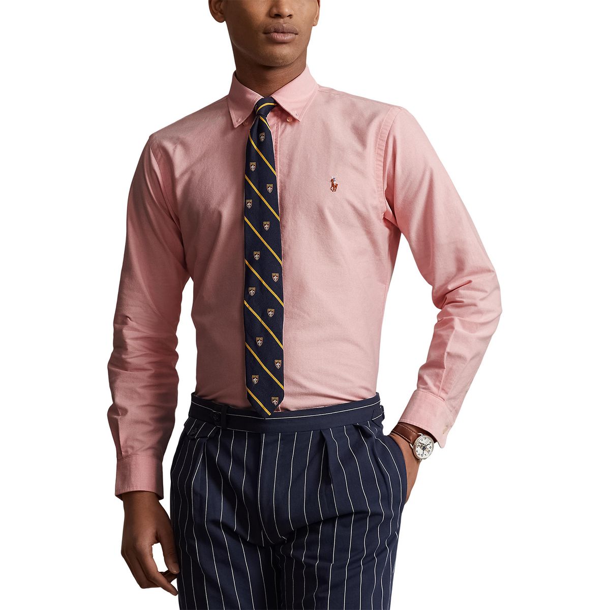 POLO RALPH LAUREN - Camisa 100% Algodón Slim Fit Hombre Polo Ralph Lauren