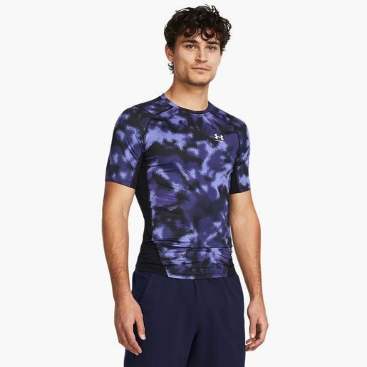 UNDER ARMOUR - Camiseta Manga Corta Under Armour Heatgear Printed Ss Hombre