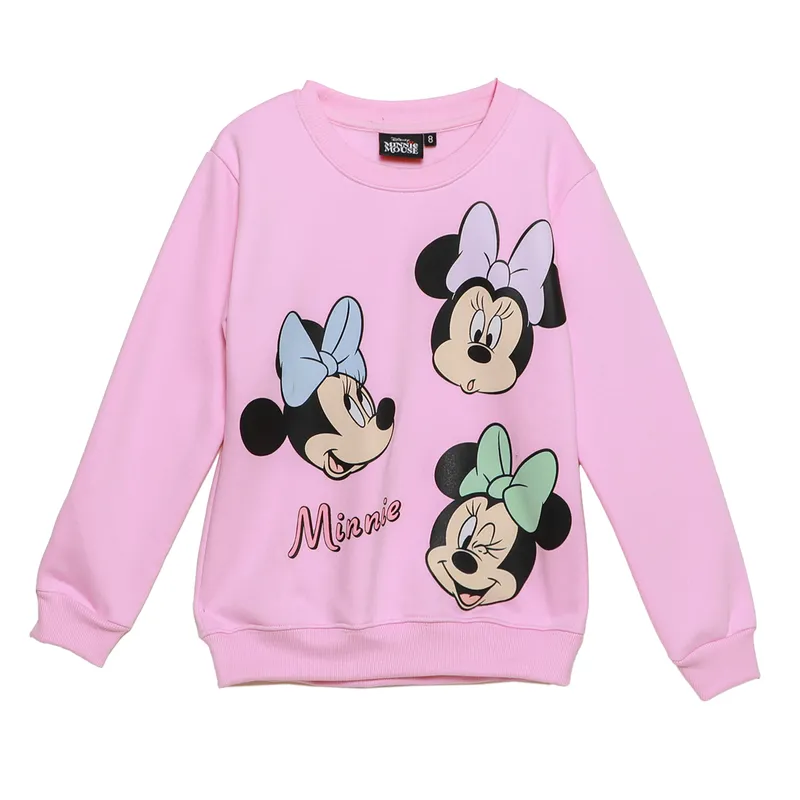 MINNIE - Polerón Niña Algodón Minnie