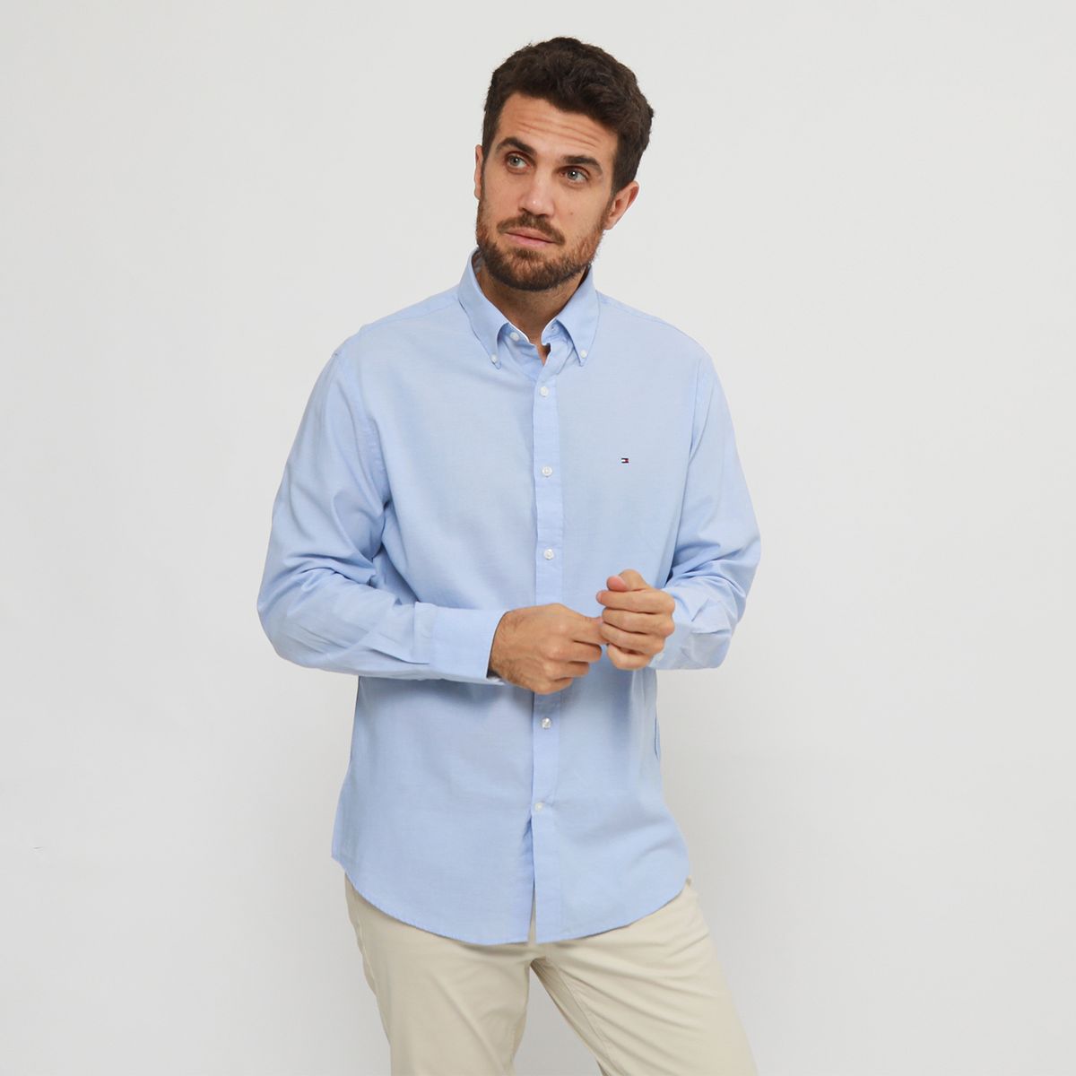 TOMMY HILFIGER - Camisa Regular Fit Hombre Tommy Hilfiger