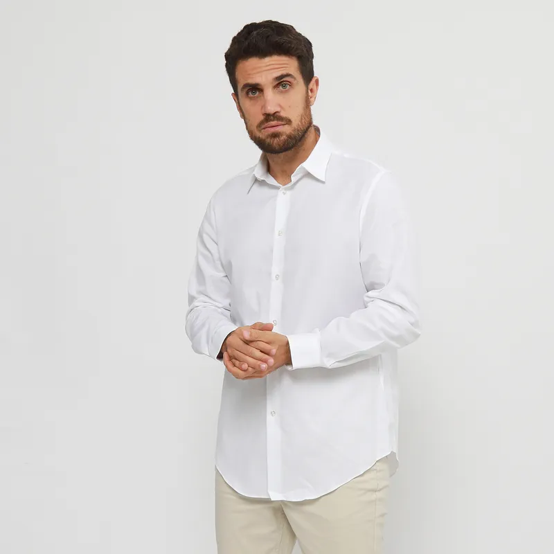 CALVIN KLEIN - Camisa 100% Algodón Casual Hombre Calvin Klein
