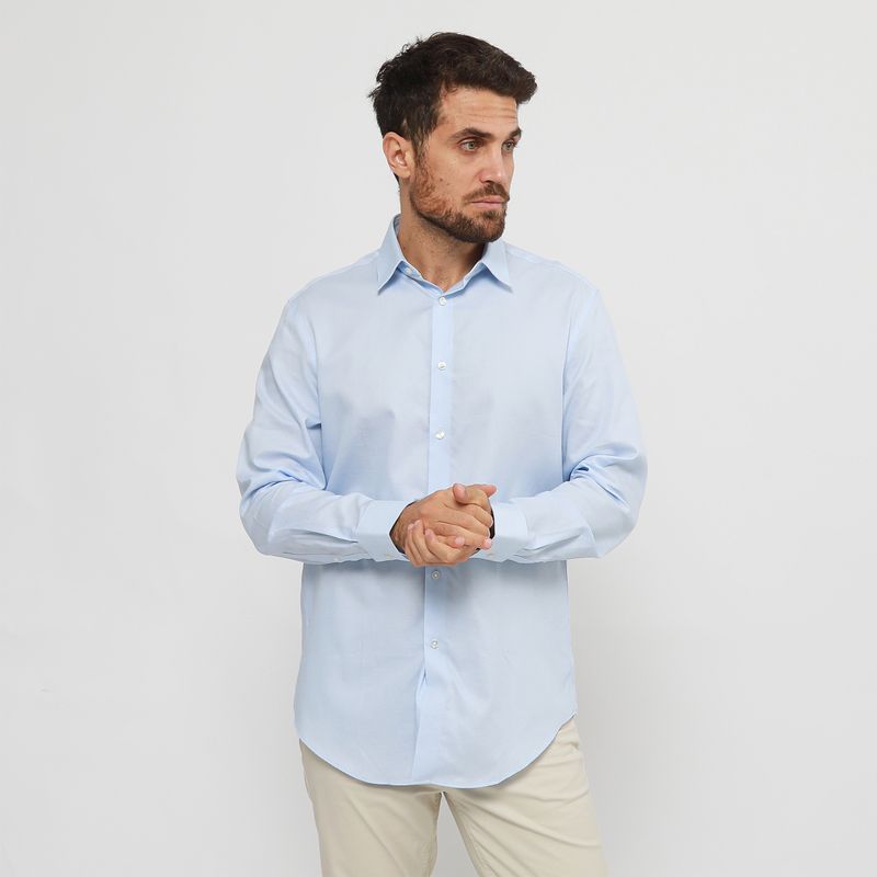 CALVIN KLEIN - Camisa 100% Algodón Casual Hombre Calvin Klein