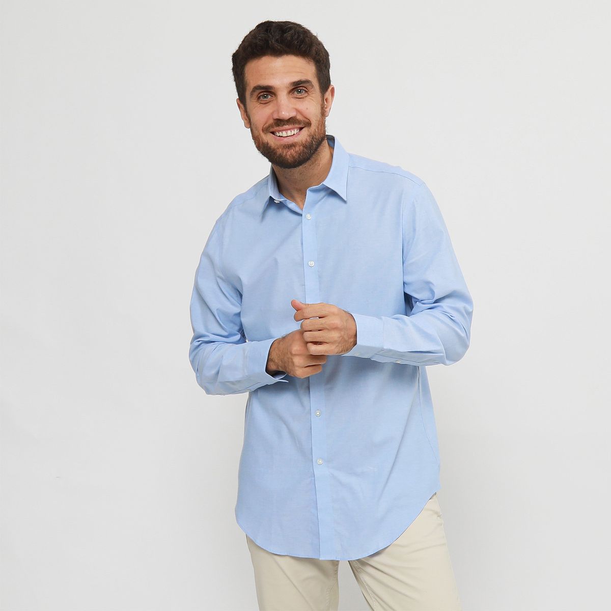 CALVIN KLEIN - Camisa 100% Algodón Casual Hombre Calvin Klein