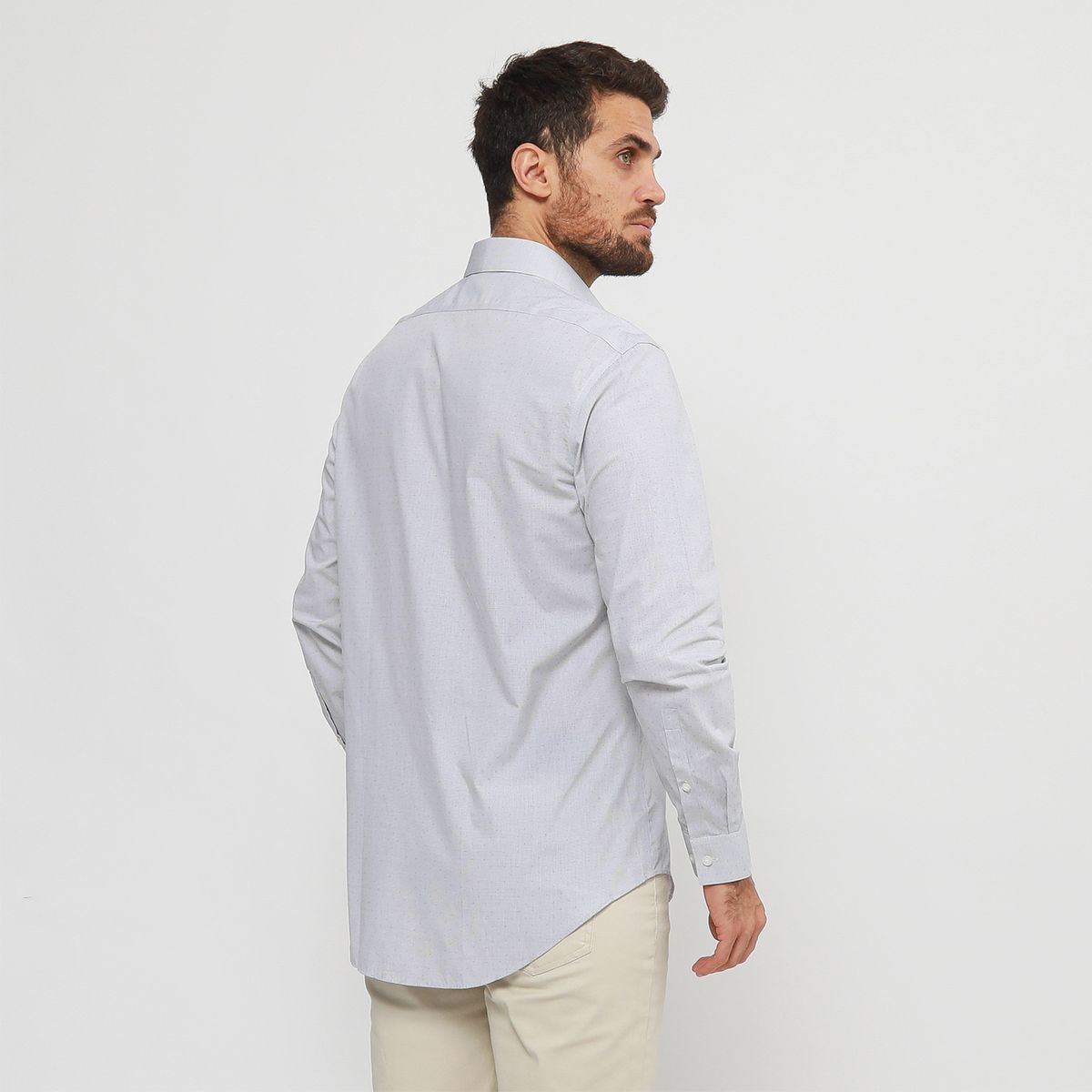 CALVIN KLEIN - Camisa 100% Algodón Casual Hombre Calvin Klein