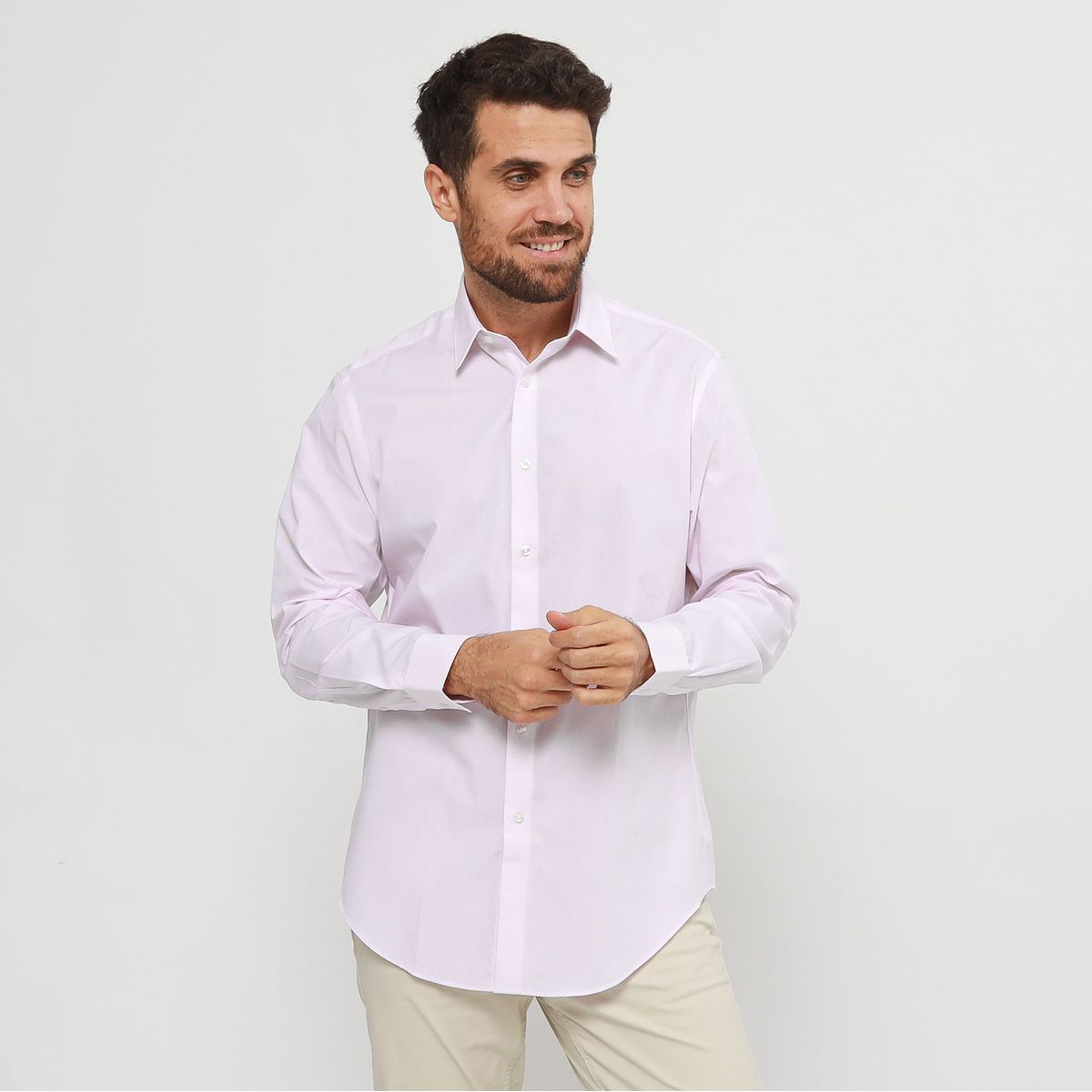 CALVIN KLEIN - Camisa 100% Algodón Casual Hombre Calvin Klein