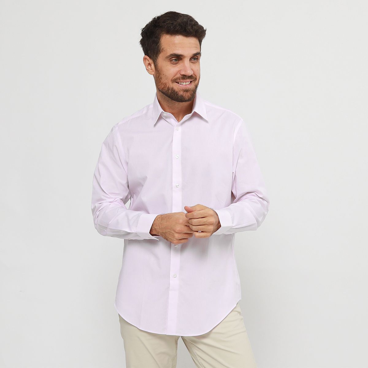 CALVIN KLEIN - Camisa 100% Algodón Casual Hombre Calvin Klein