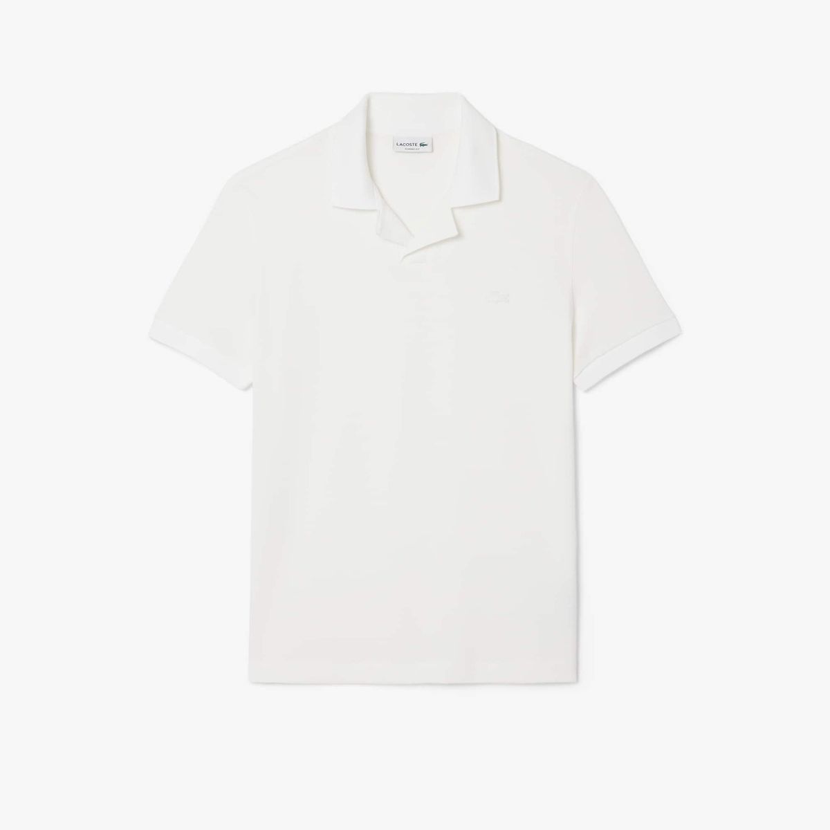 LACOSTE - Polo Corte Clásico Cuello Abierto Hombre Lacoste