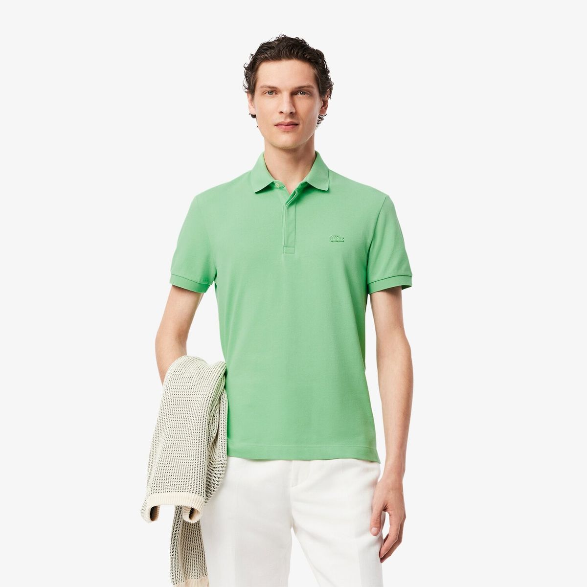 LACOSTE - Polo Stretch Piqué Hombre Lacoste