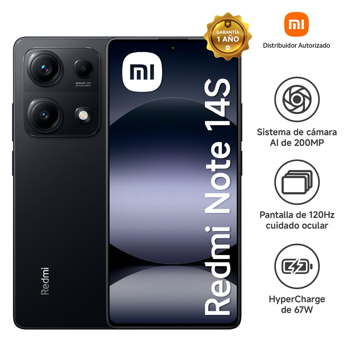XIAOMI - Redmi Note 14s 8GB + 256GB