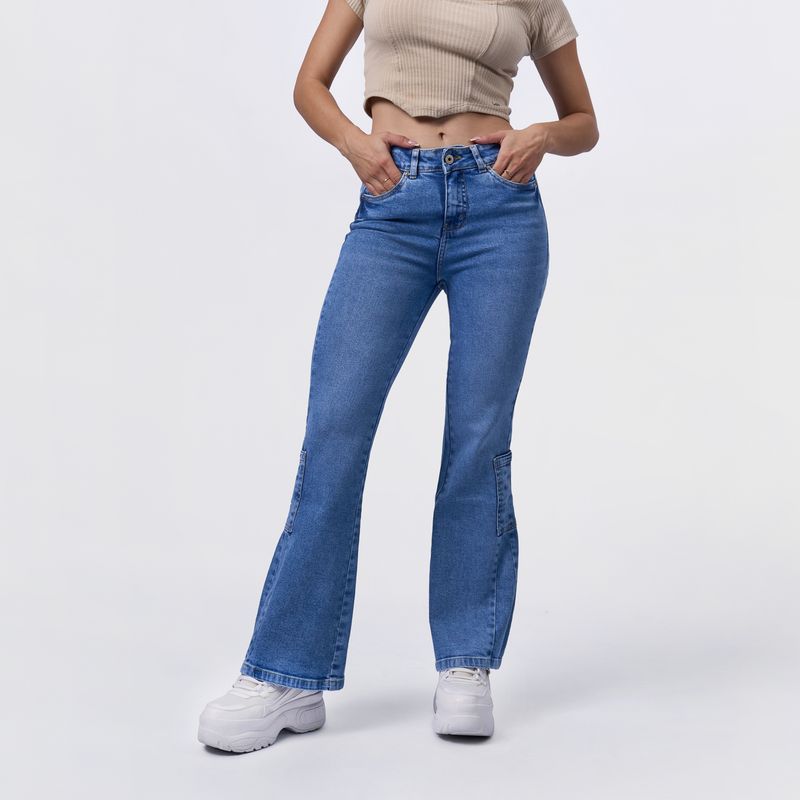 TAYSSIR - Jean Flare Mujer Tayssir