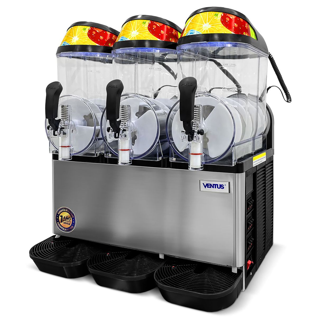 VENTUS - Cremoladera 3 Tolvas 12 Ltrs