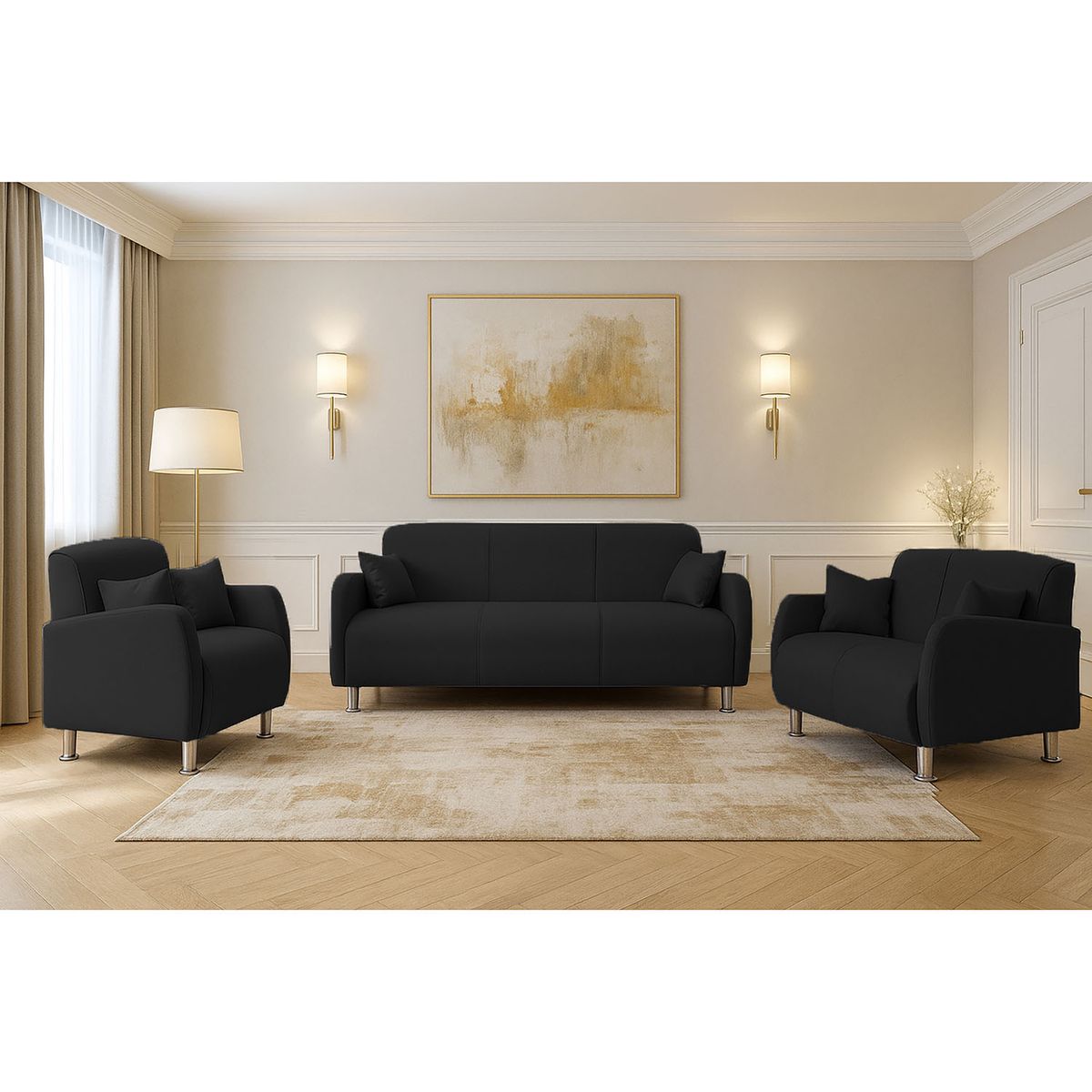 MICA - Juego de Sala Grecia 3-2-1 Cuerpos