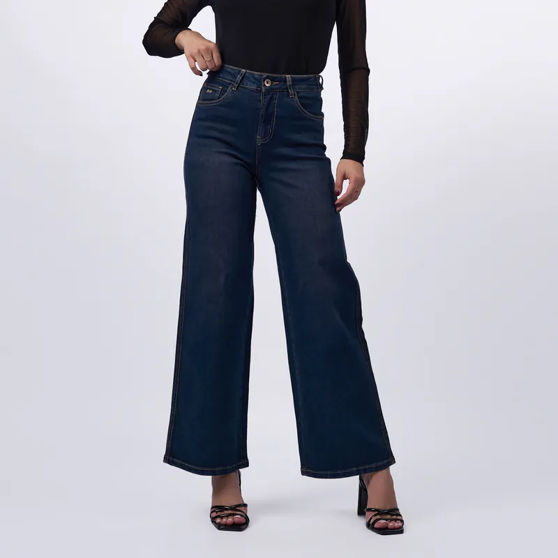 TAYSSIR - Jean Wide Leg Mujer Tayssir