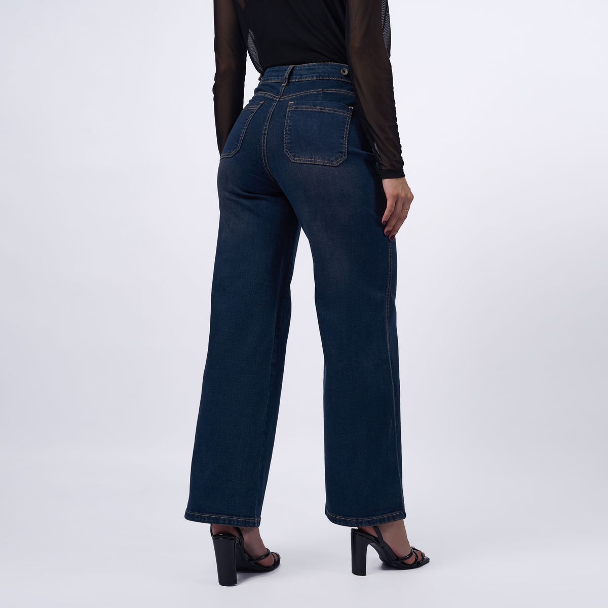 TAYSSIR - Jean Wide Leg Mujer Tayssir