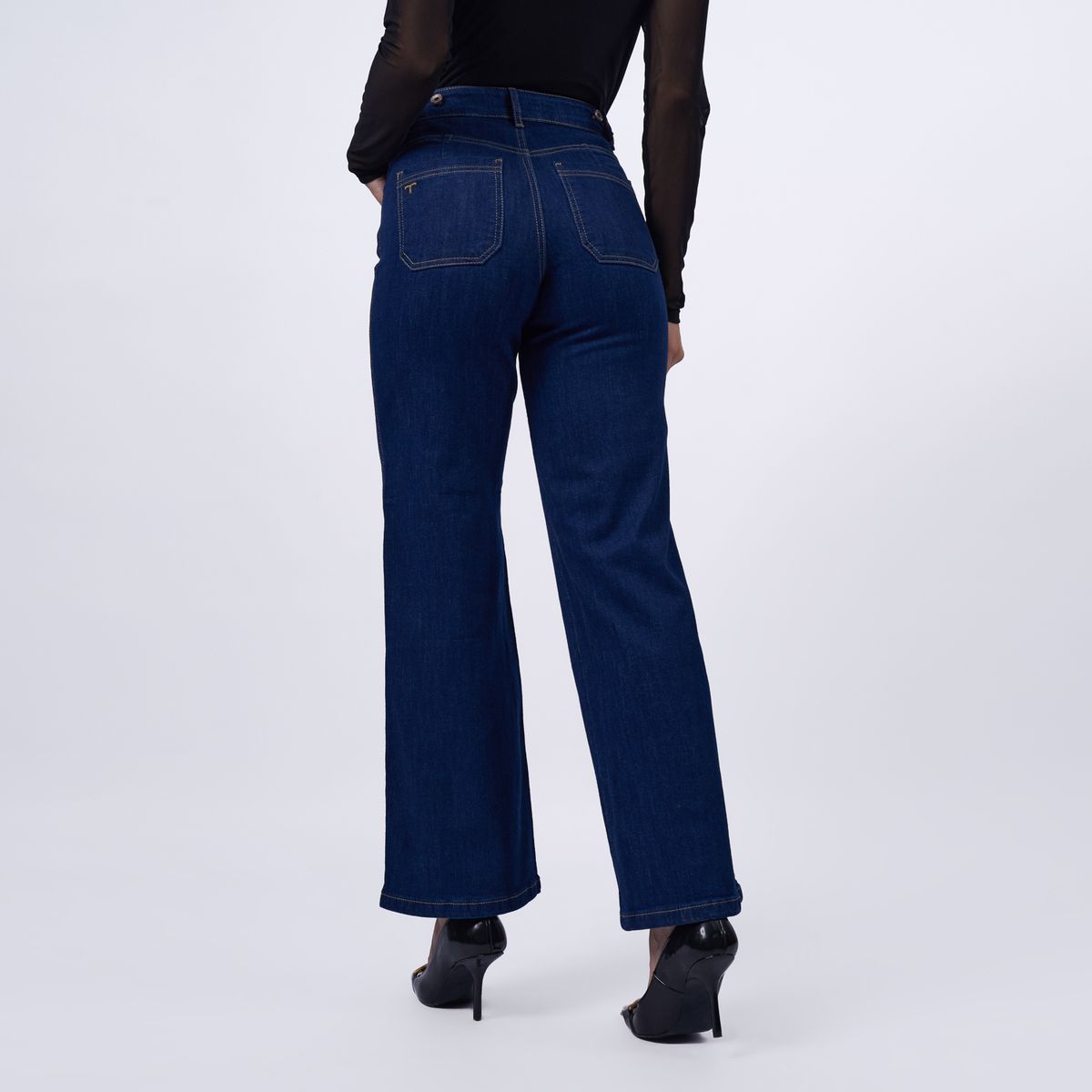 TAYSSIR - Jean Wide Leg Mujer Tayssir