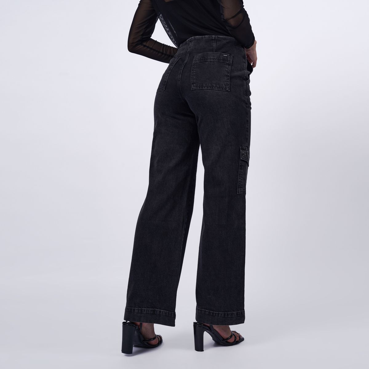 TAYSSIR - Jean Wide Leg Mujer Tayssir