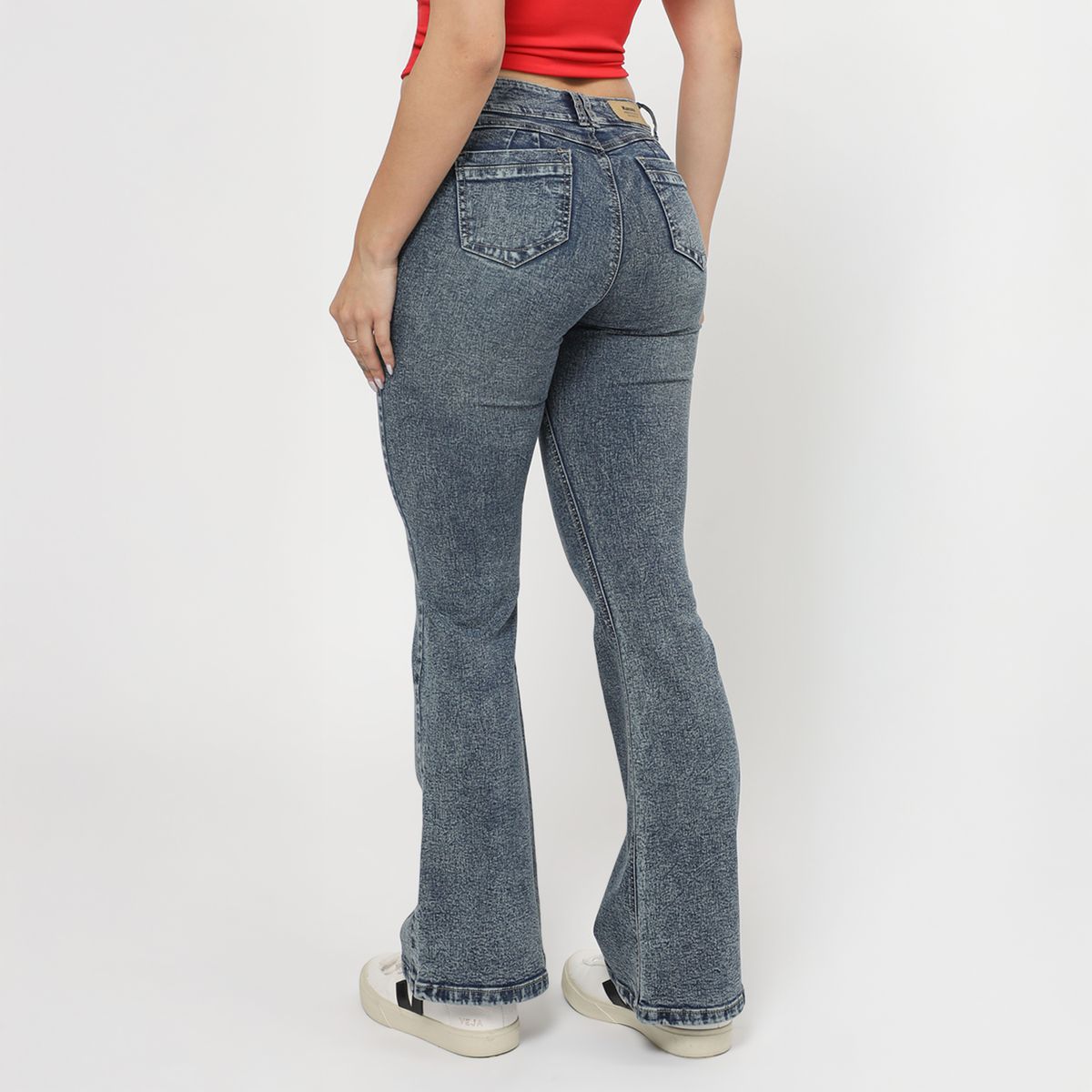 KANSAS - Jean Flare Mujer Kansas