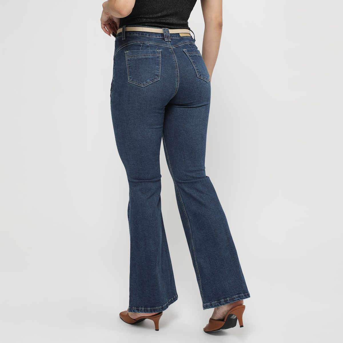 KANSAS - Jean Flare Mujer Kansas