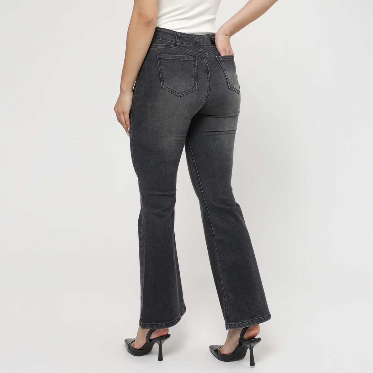 KANSAS - Jean Flare Mujer Kansas