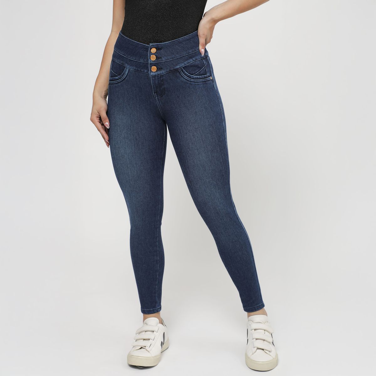 KANSAS - Jean Skinny Mujer Kansas