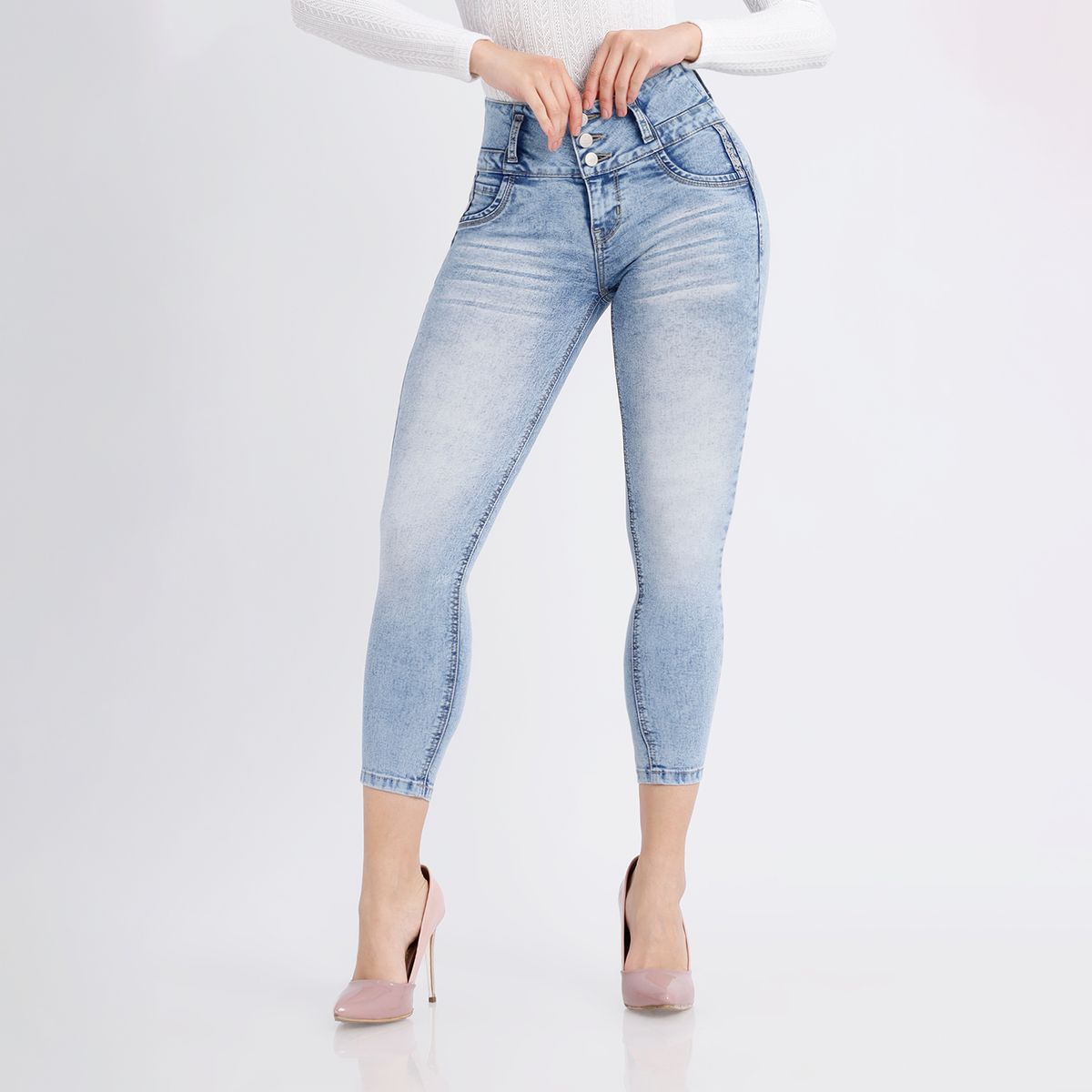 KANSAS - Jean Skinny Mujer Kansas