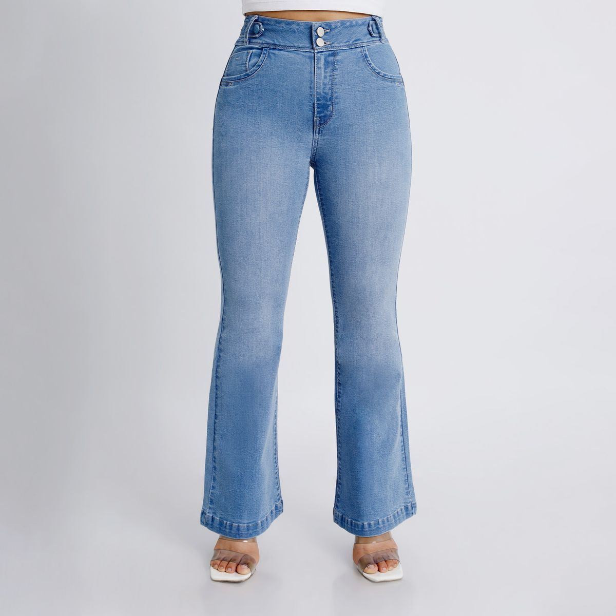 KANSAS - Jean Flare Mujer Kansas