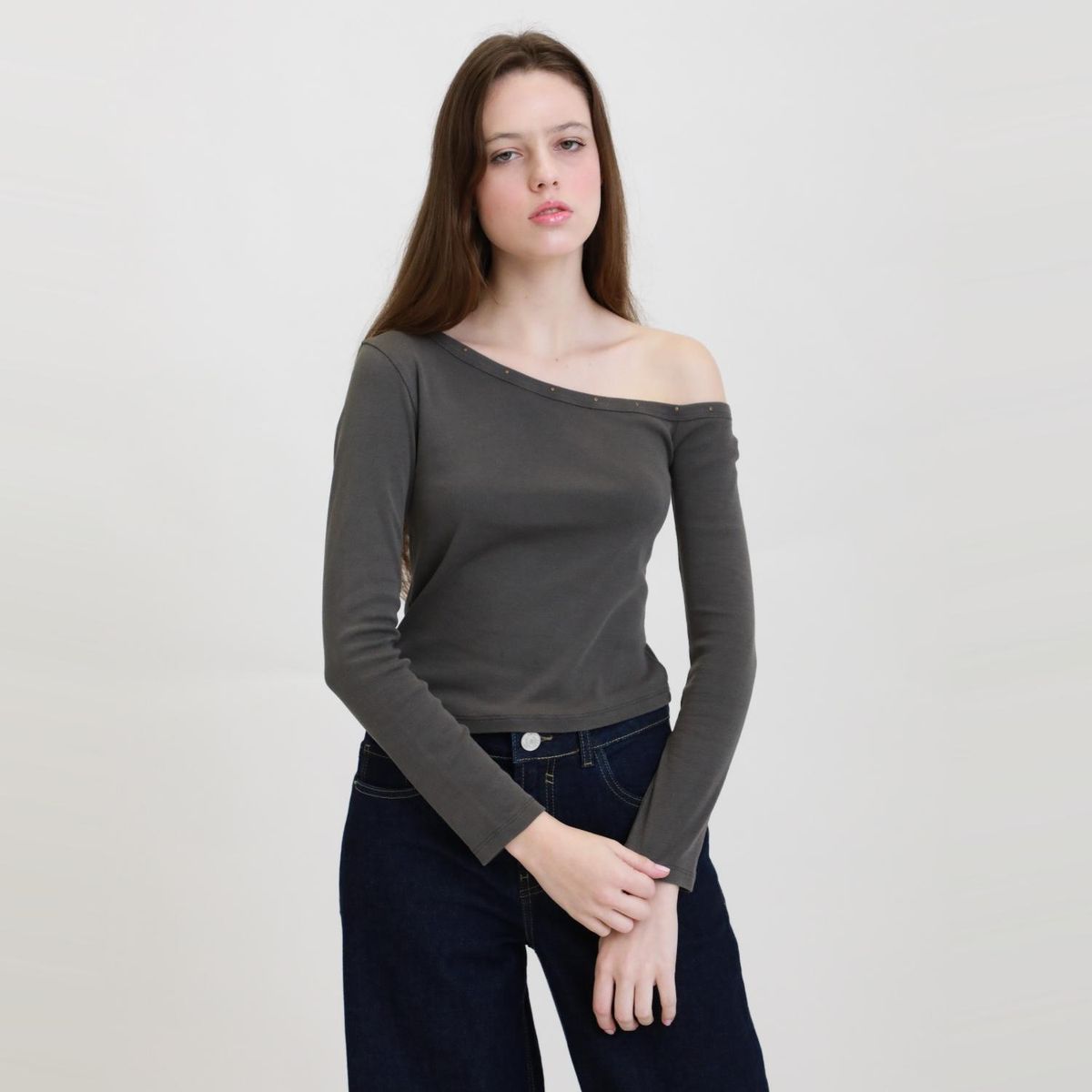 DENIMLAB - Polo Casual Mujer Denimlab
