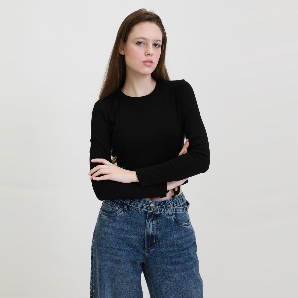 DENIMLAB - Polo Casual Mujer Denimlab