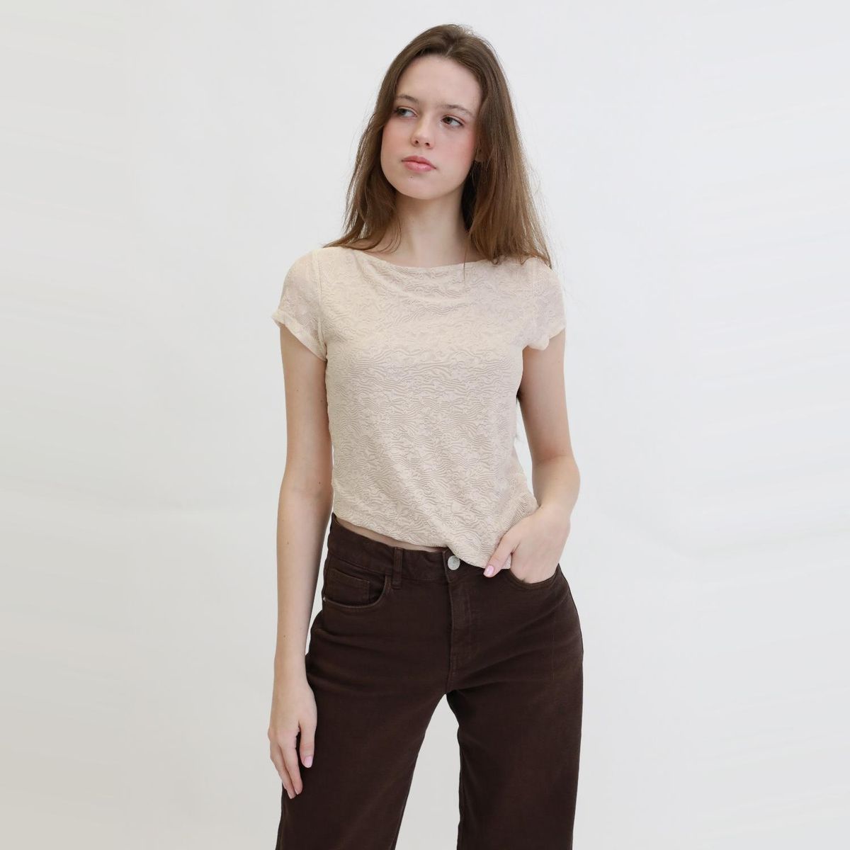 DENIMLAB - Polo Casual Mujer Denimlab